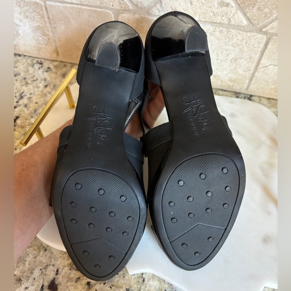 Life Stride Black Slip-On Heels - Picture 12 of 15